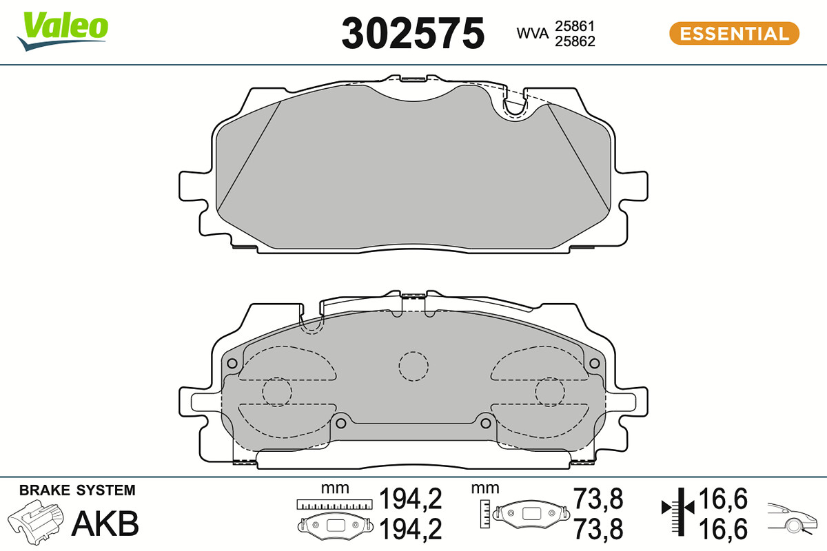 BRAKE PADS FIRST AUDI A5 FR